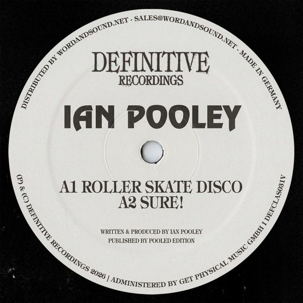Ian Pooley — Roller Skate Disco EP vinyl cover