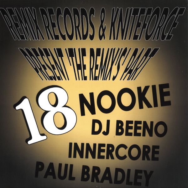 Various — Remix Records And Kniteforce Presents 'The Remixes Part 18' EP vinyl cover