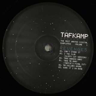Tafkamp — Most Wanted Digital Dubplates EP vinyl cover
