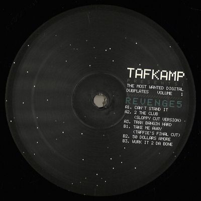 Tafkamp — Most Wanted Digital Dubplates EP vinyl cover