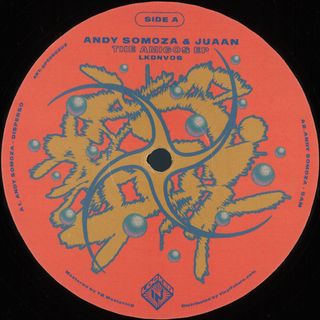 Andy Somoza, Juaan — The Amigos EP vinyl cover