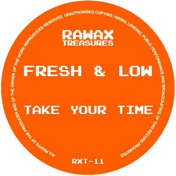 Fresh, Low — Take Your Time vinyl cover