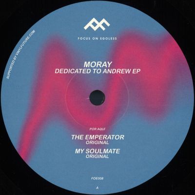 Moray — Dedicated To Andrew EP vinyl cover