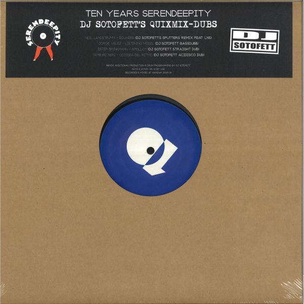 Various — Ten Years Serendeepity DJ SOTOFETT DUBS vinyl cover