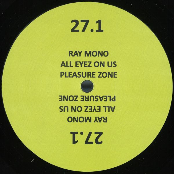 Ray Mono — All Eyez On Us vinyl cover