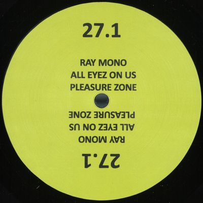 Ray Mono — All Eyez On Us vinyl cover