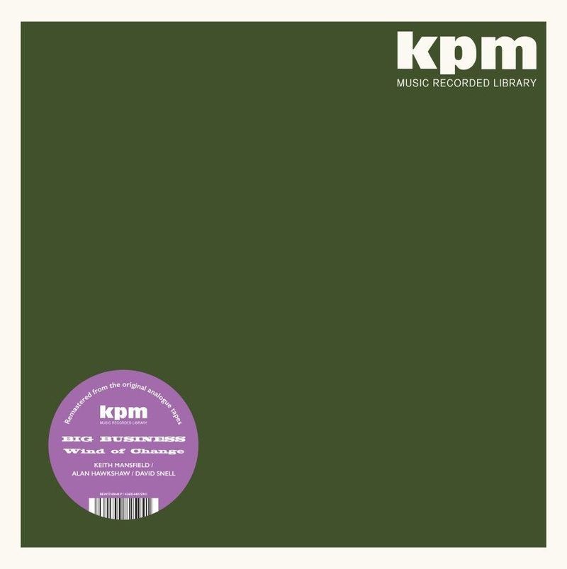 Keith Mansfield — Big Business vinyl cover