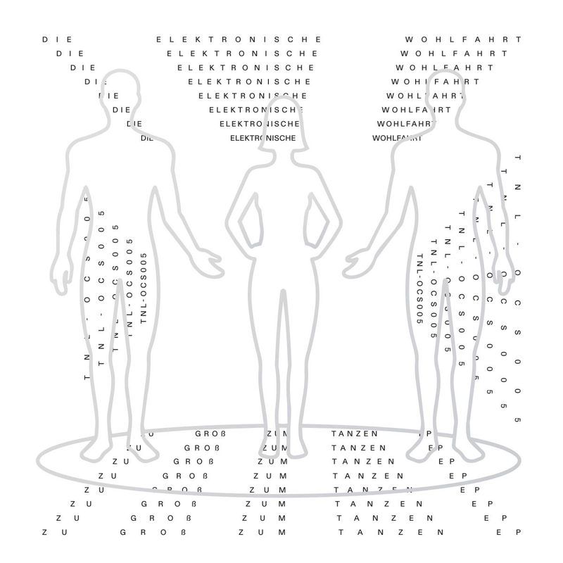 Die Elektronische Wohlfahrt — Zu Gross Zum Tanzen vinyl cover