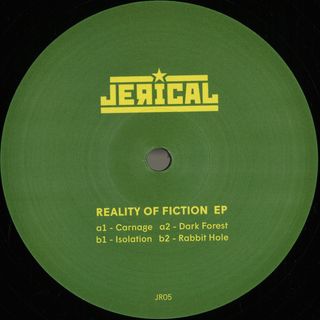 Jerical — REALITY OF FICTION EP vinyl cover