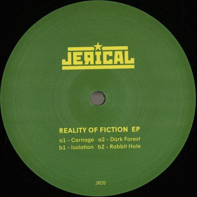 Jerical — REALITY OF FICTION EP vinyl cover