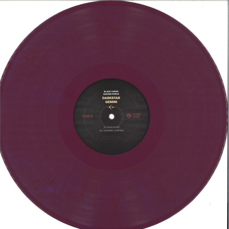 Black Yukon Sucker Punch — Darkstar Gemini LP 2x12" vinyl cover