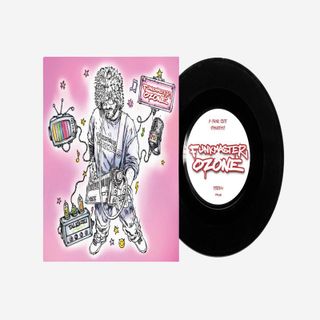 Funkmaster Ozone — Stankface / Bust a Move (7") vinyl cover