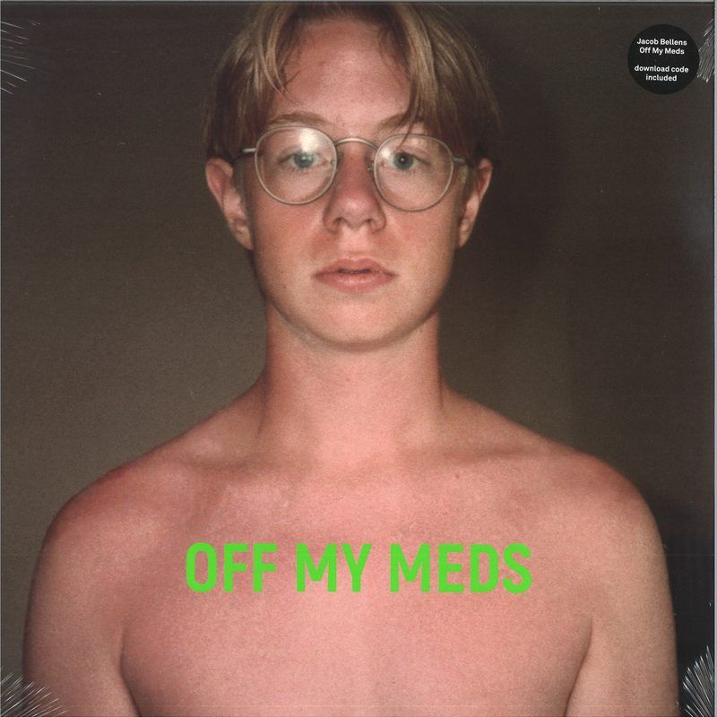Jacob Bellens — Off My Meds LP vinyl cover