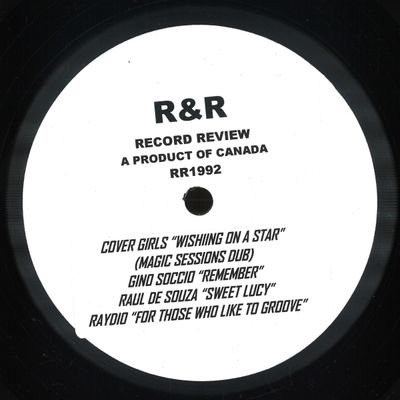 Various — Record Review 1992 vinyl cover