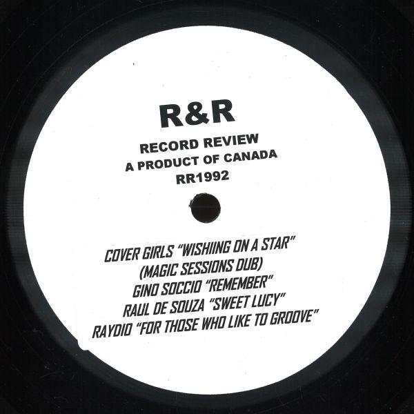 Various — Record Review 1992 vinyl cover