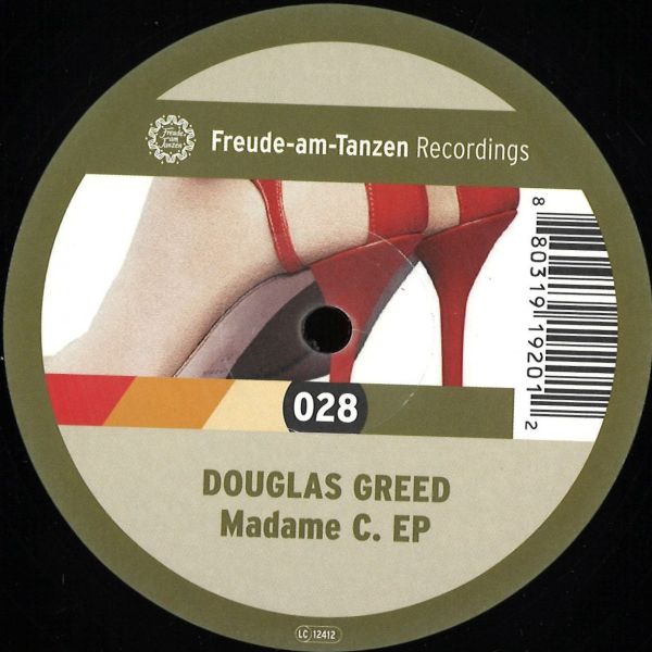 Douglas Greed — Madame C. Ep vinyl cover