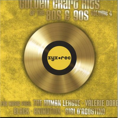 Various — Golden Chart Hits Of The 80s & 90s Vol.4 LP vinyl cover