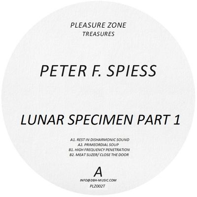 Peter F. Spiess — LUNAR SPECIMEN 1 vinyl cover