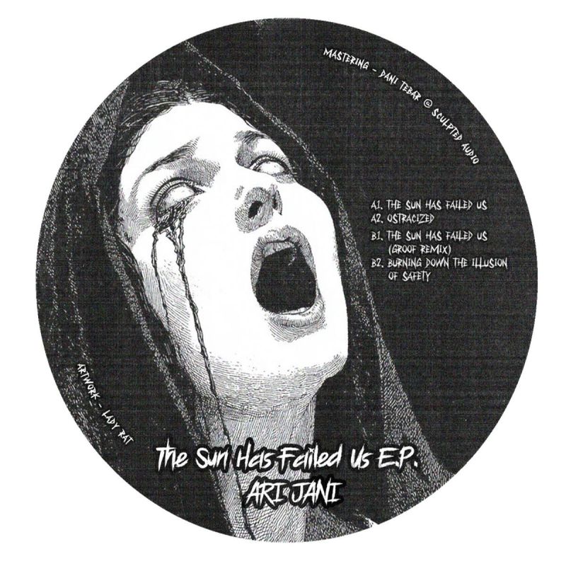 Ari Jani, Groof — The Sun Has Failed Us EP vinyl cover