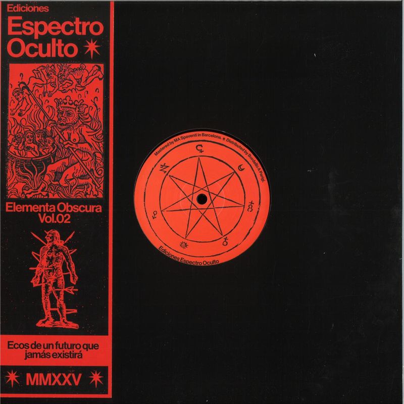 Various — ELEMENTA OBSCURA VOL. 02 EP vinyl cover