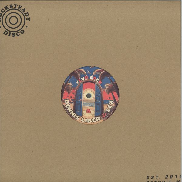 Dennis Liber/Lex — Club Eden EP vinyl cover