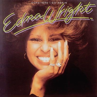 Edna Wright — Oops! Here I Go Again LP vinyl cover