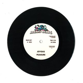 Easure, Rusty Bryant — JOYOUS / FIRE EATER (7") vinyl cover