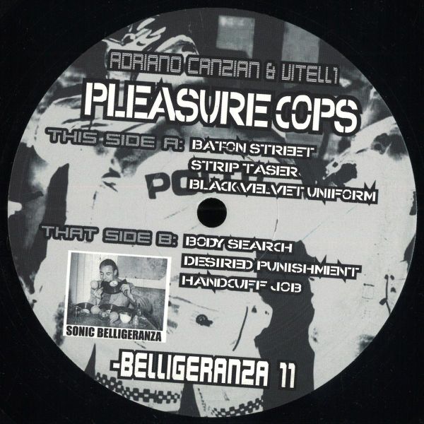 Adriano Canzian, VITELL1 — PLEASURE COPS EP vinyl cover