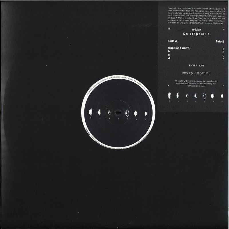 A-Man — To Trappist-1 vinyl cover
