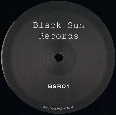 Artist One — Black Sun Records 001 vinyl cover