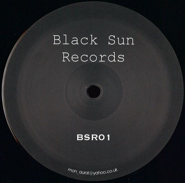 Artist One — Black Sun Records 001 vinyl cover