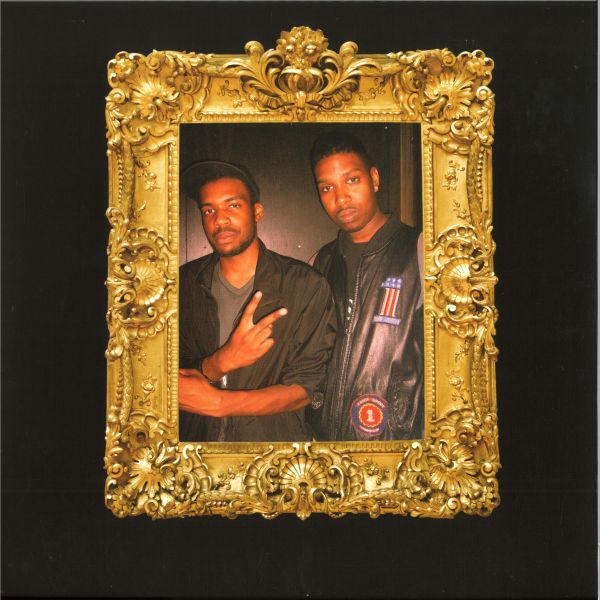 Steven Julien, Kyle Hall — CROWN  LP vinyl cover