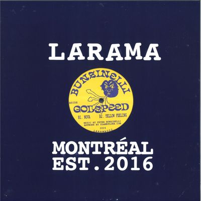 Bunzinelli — Godspeed vinyl cover
