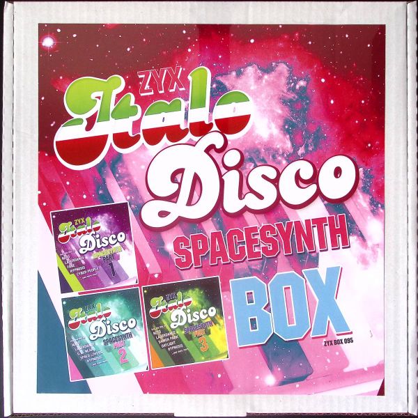 Various — ZYX Italo Disco Spacesynth Box vinyl cover