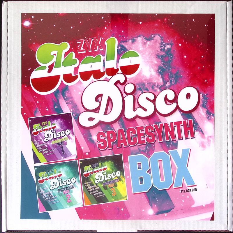 Various — ZYX Italo Disco Spacesynth Box vinyl cover