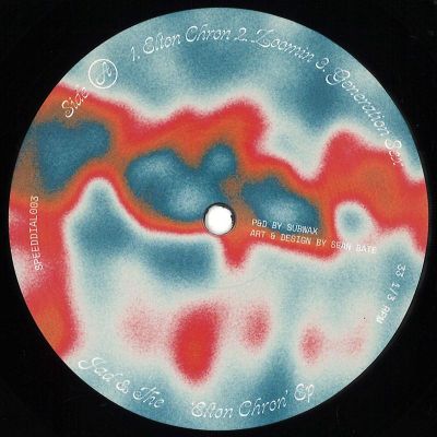 Jad&The — Elton Chron EP vinyl cover