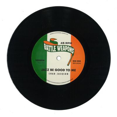 Battle Weapons Vol 5 — Jazz be good to me / what is stormy love vinyl cover