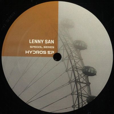 Lenny San — Hydros EP vinyl cover