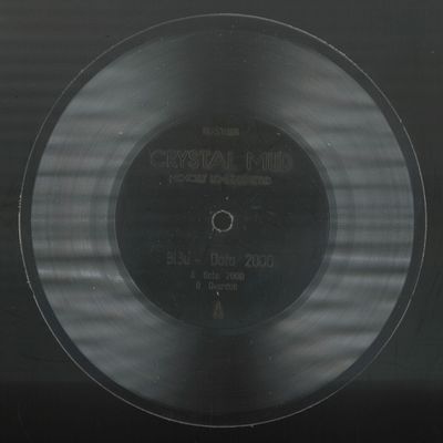 Bl3U — Data 2000 EP vinyl cover