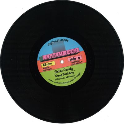 Sister Candy — Keep Bubbling vinyl cover