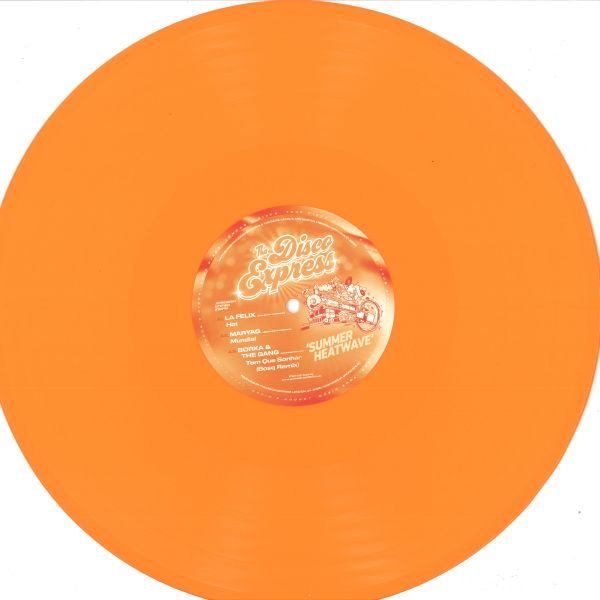 La Felix, Maryag, Borka, The Gang, Rayowa, Magnolia, Bustin' Loose, Third Attempt — Summer Heatwave vinyl cover