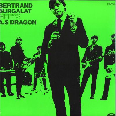 Bertrand Burgalatmeets, A.s Dragon — ALBUM LIVE vinyl cover