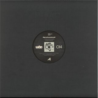 Oprofessionell — UTE014 vinyl cover