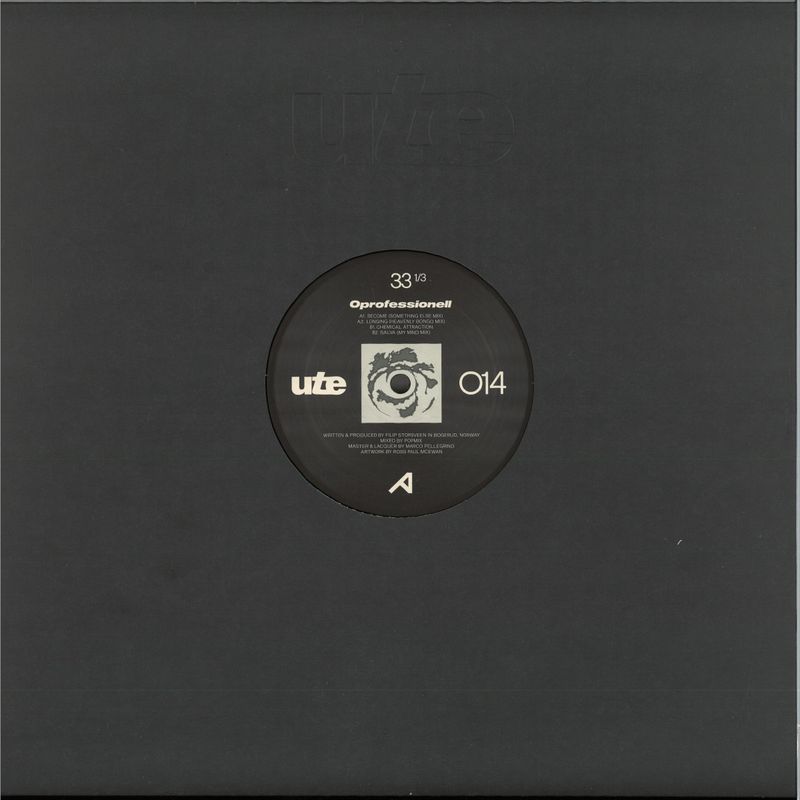 Oprofessionell — UTE014 vinyl cover