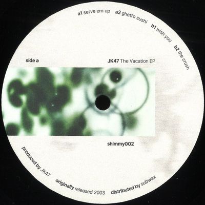 JK47 — Vacation EP vinyl cover