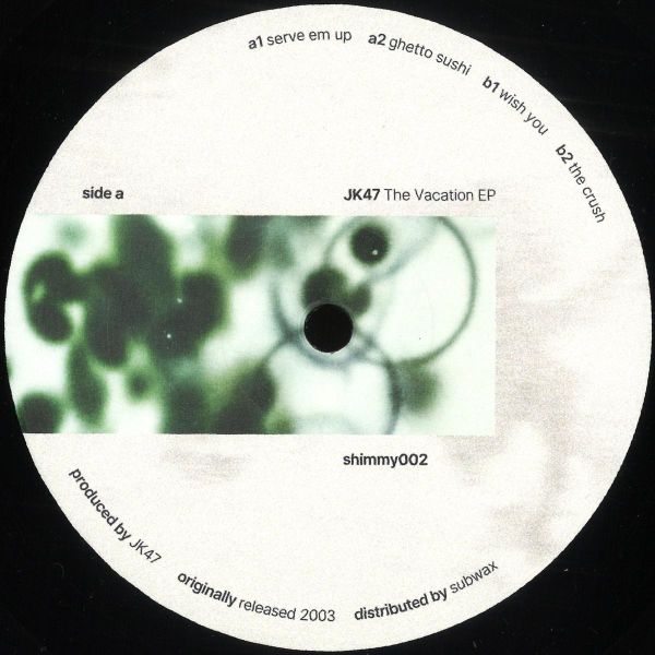 JK47 — Vacation EP vinyl cover