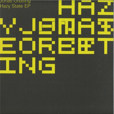 Jonas Orbiting — Hazy state EP vinyl cover