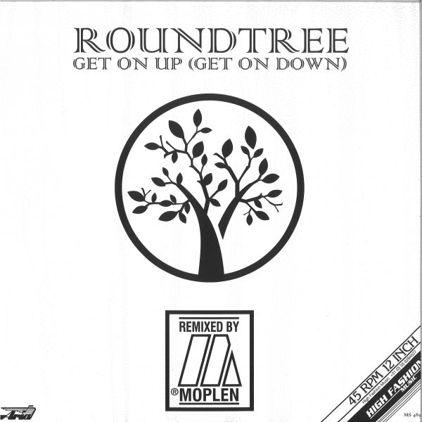 Roundtree — GET ON UP (GET ON DOWN) vinyl cover
