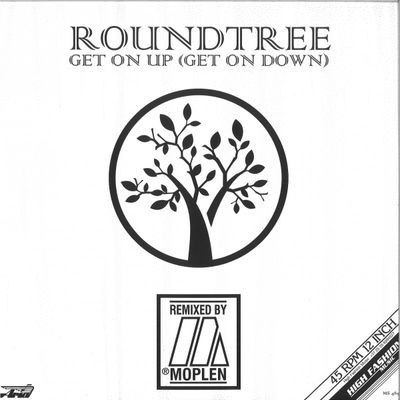 Roundtree — GET ON UP (GET ON DOWN) vinyl cover