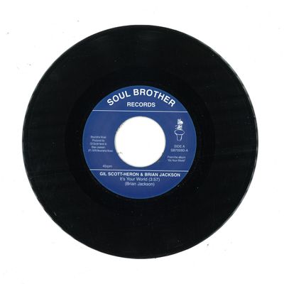 Gil Scott-Heron — It's Your World vinyl cover